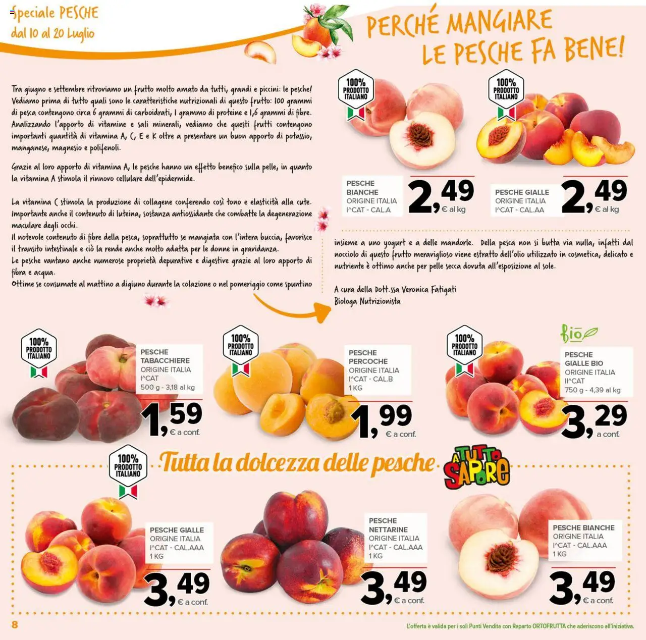 Volantino Todis	 - pagina 8 - valido dal 10/07/2025