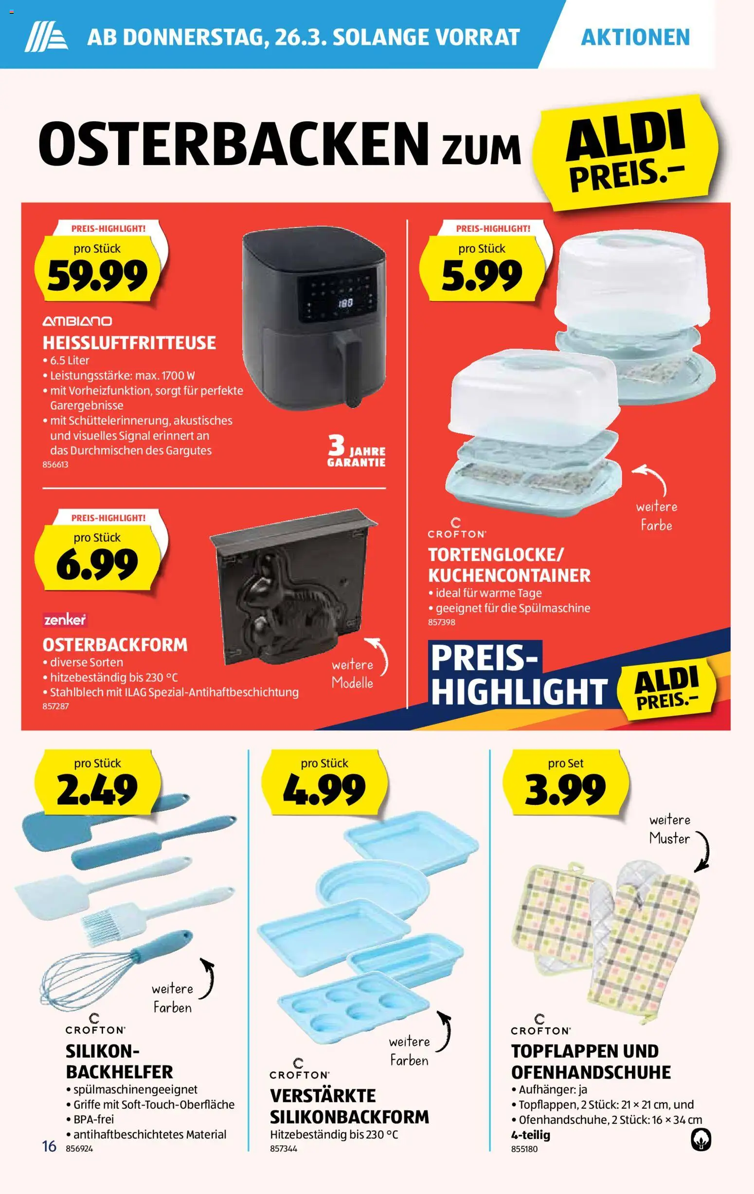 Aldi aktionen - page 17- valid from 26.03.2026