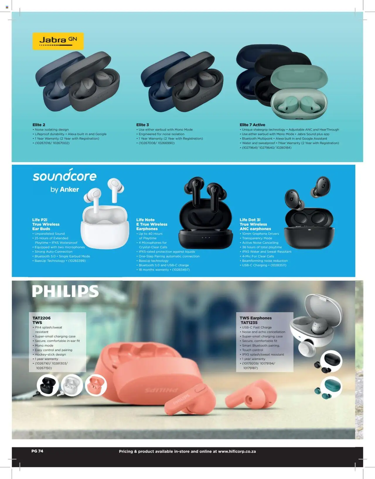 HiFi Corp - Extended Range Catalogue - page 74- valid from 12/02/2024