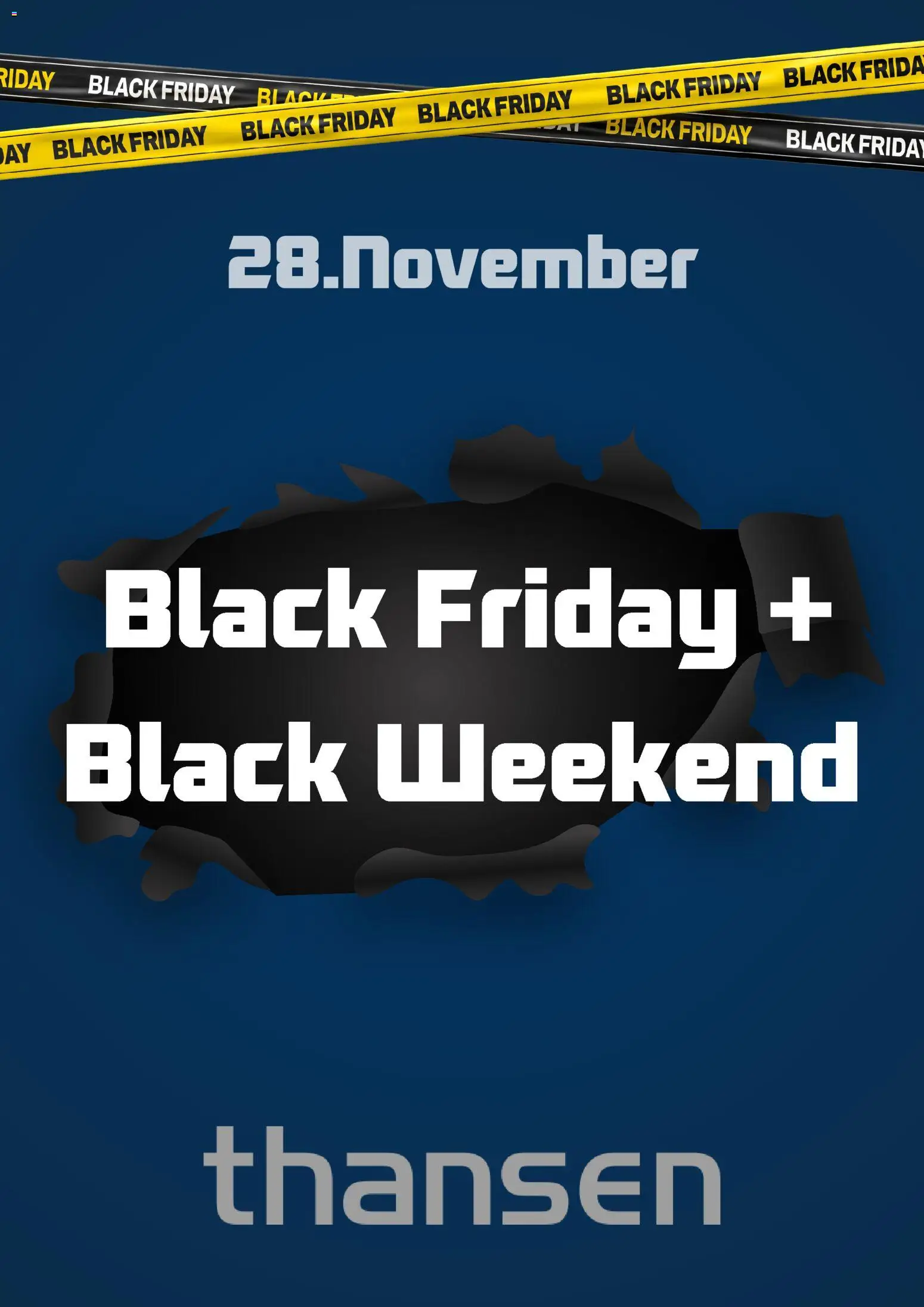 Thansen - Black Friday varsel - side 1- gyldig fra 03/11/2025