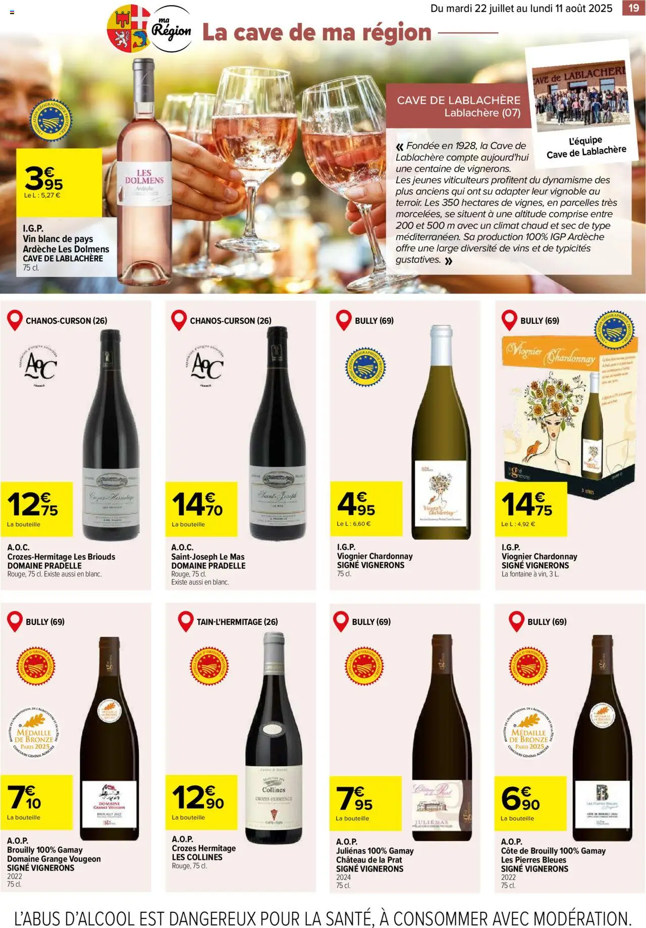 Carrefour le meilleur de ma région - page 19 - valable à partir du 22/07/2025