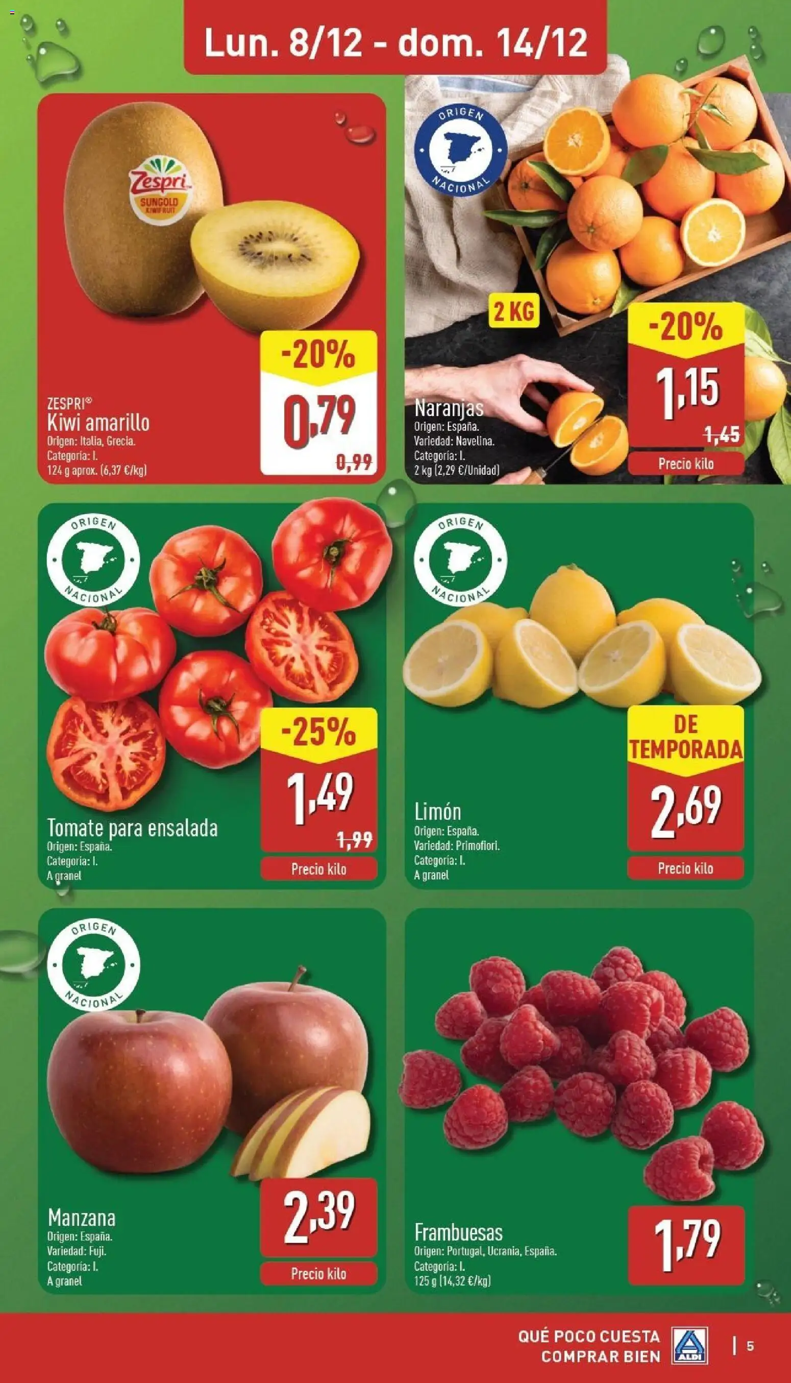 Aldi folleto Baleares - Página de 5 - Válido desde 08/12/2025