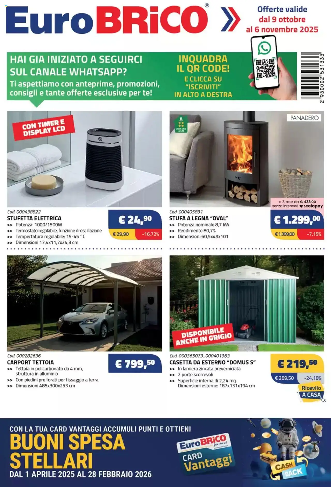 Volantino Eurobrico	 - pagina 1 - valido dal 09/10/2025