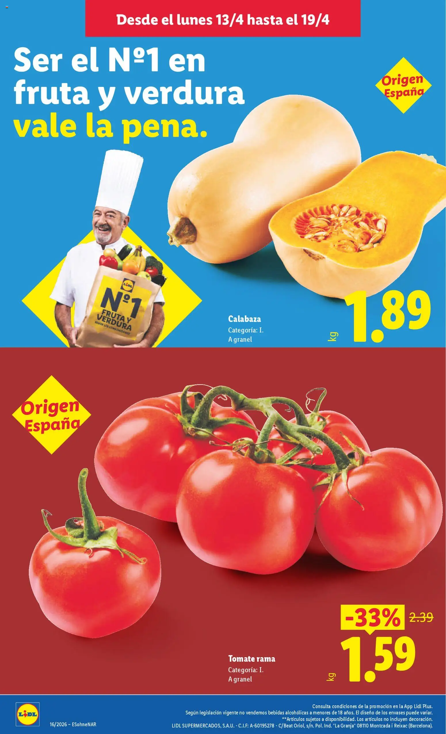 Lidl folleto - Página de 2 - Válido desde 13/04/2026