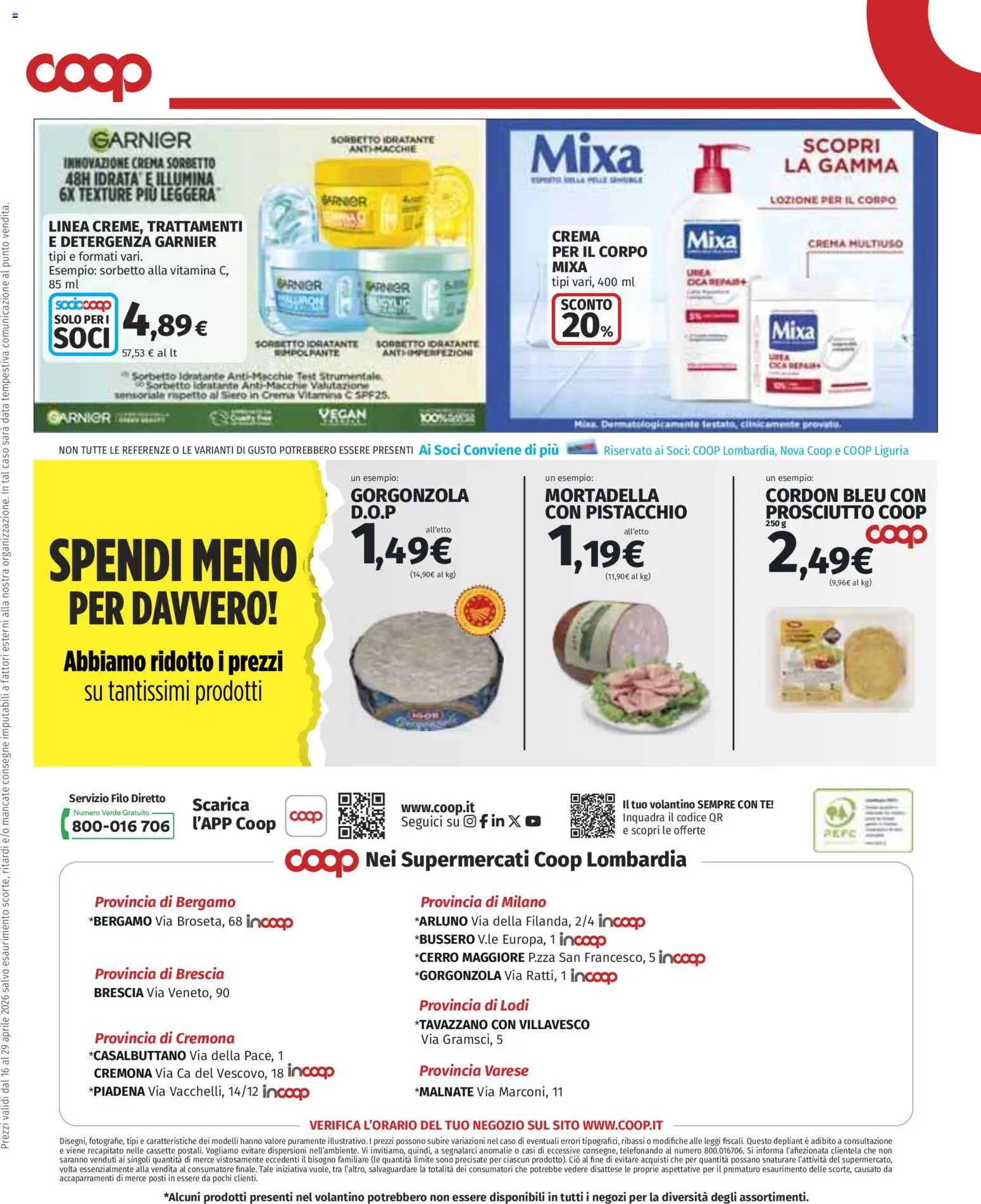 COOP volantino - pagina 18 - valido dal 16/04/2026