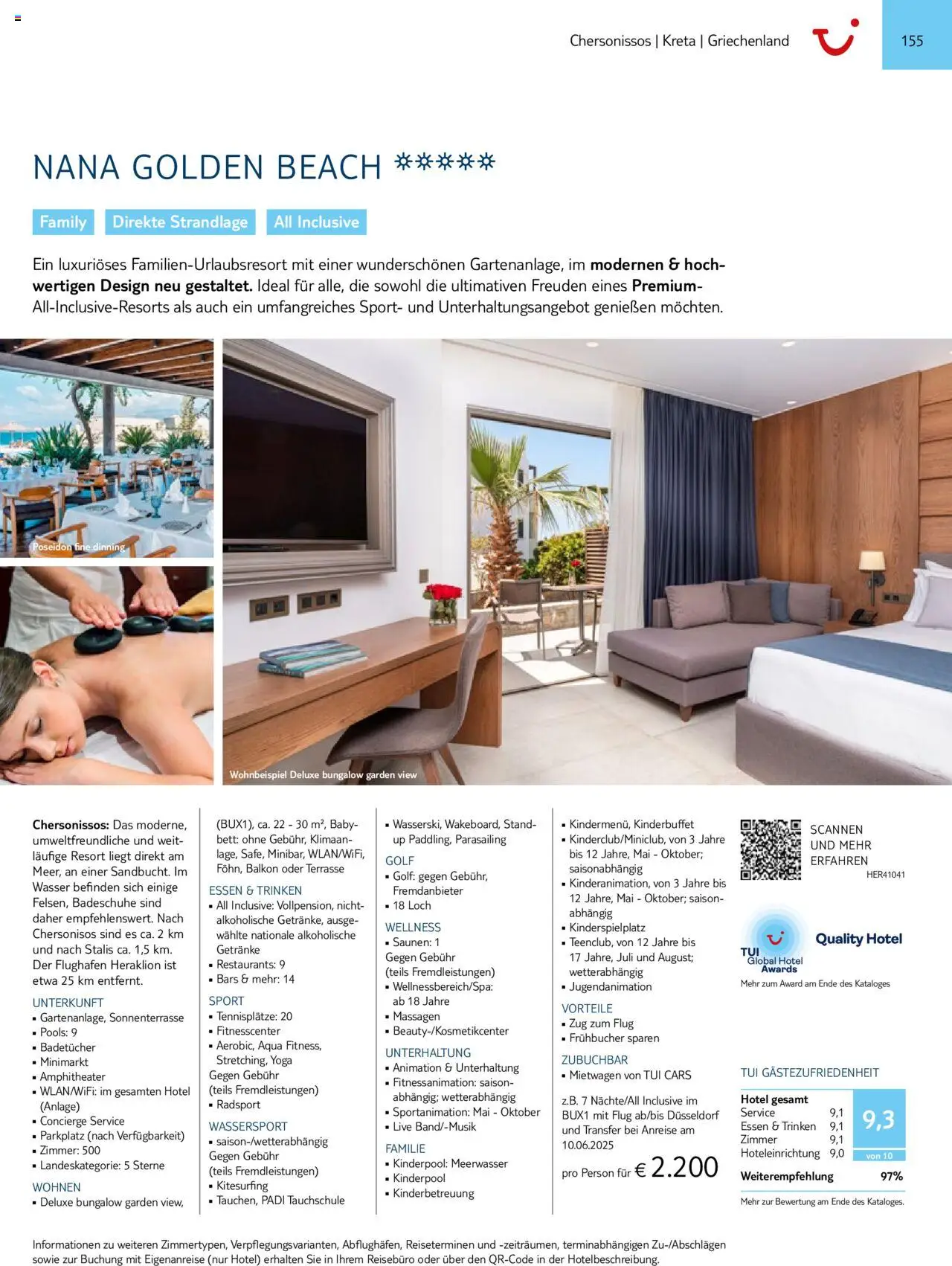 TUI  Südeuropa & Nordafrika 2025/26 - Seite 155 - gültig ab 01.01.2025