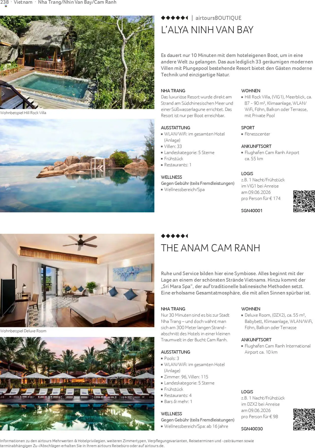 TUI airtours Katalog  Erstklassige Fernreisen 2025/26 - Seite 238 - gültig ab 01.11.2025