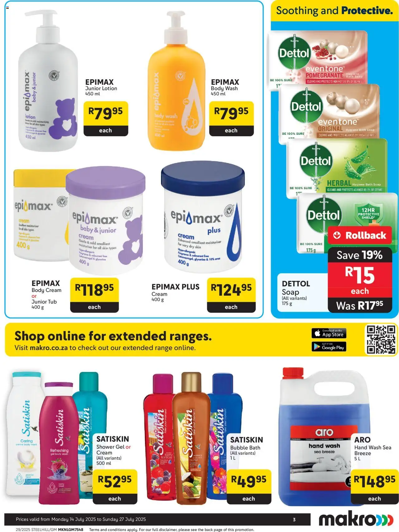 Makro - Personal Care - page 3- valid from 14/07/2025