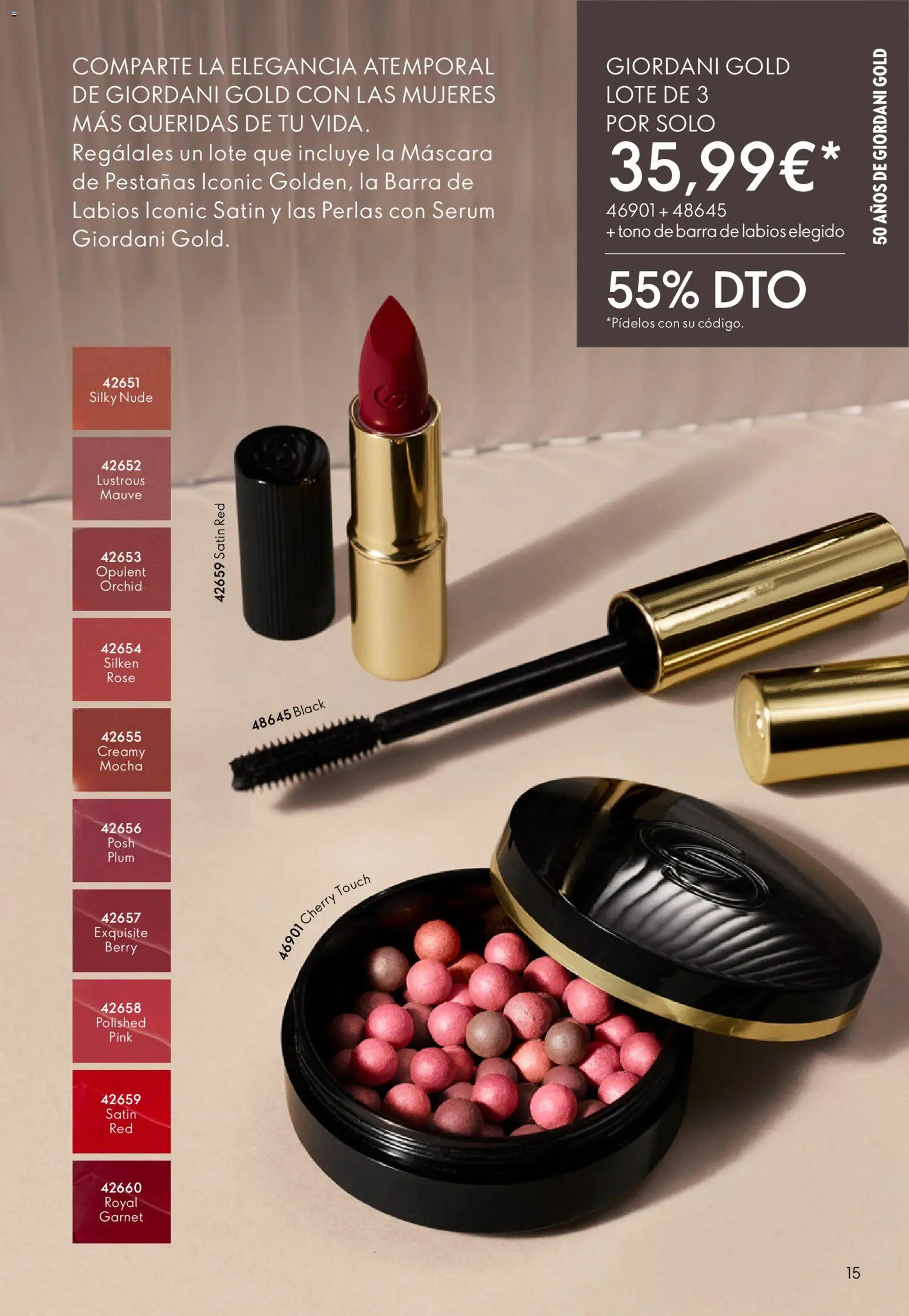 Oriflame - Catálogo Campaña 3 - Página de 15 - Válido desde 18/02/2026