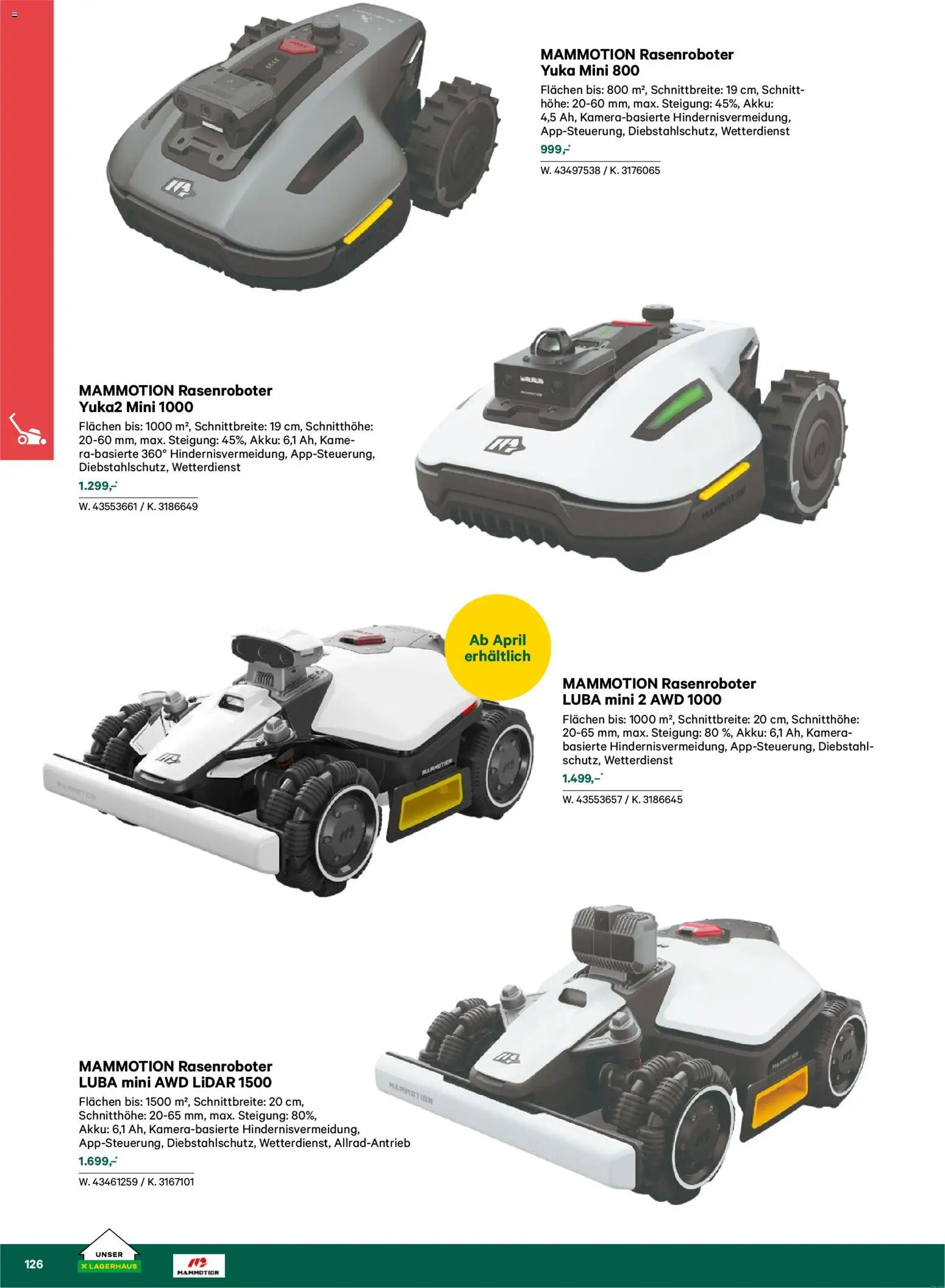 Lagerhaus  Garten und Freizeit Katalog 2026 - page 126- valid from 22.02.2026