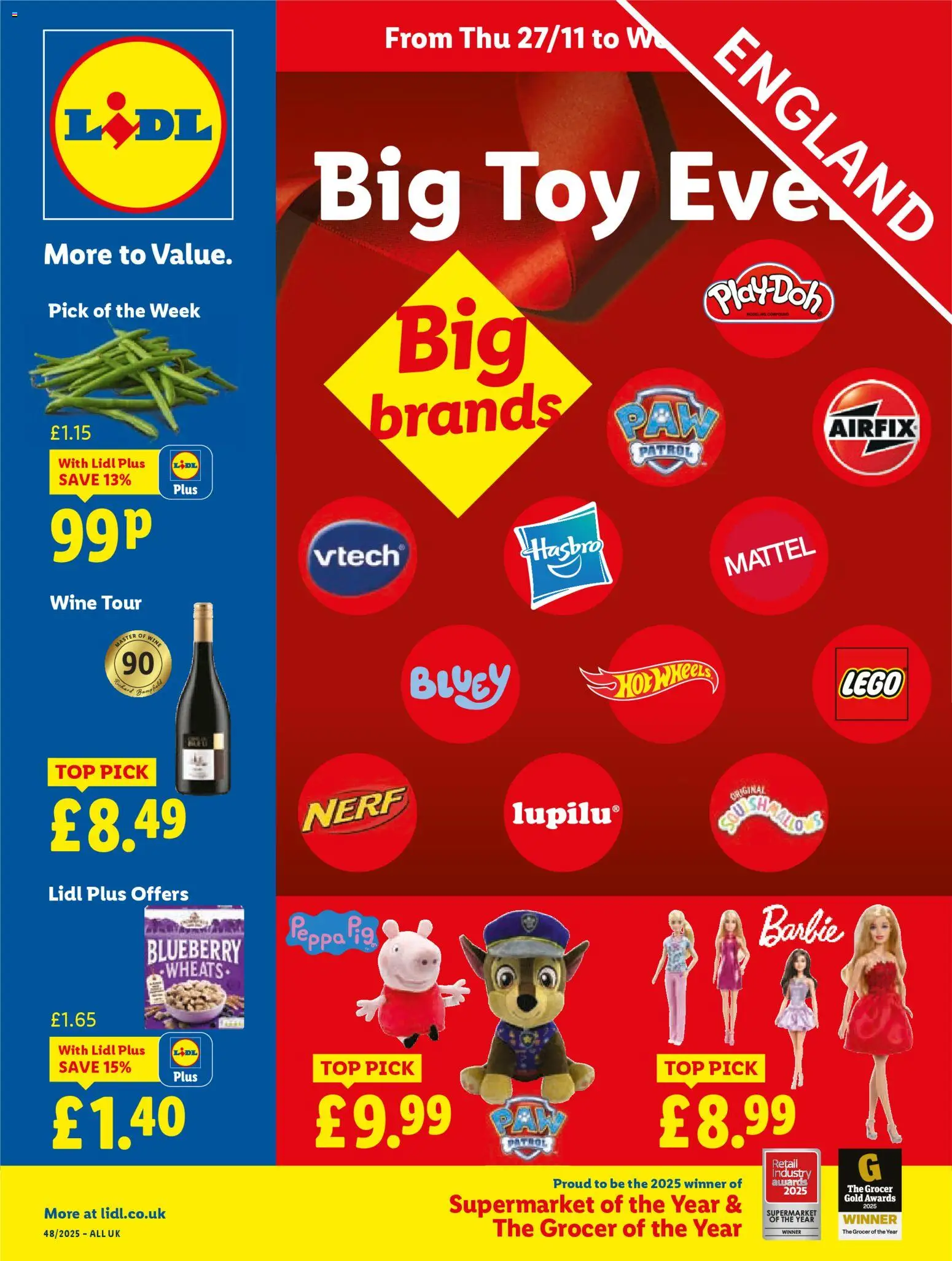 Lidl - Lidl Weekly - page 1- valid from 27/11/2025