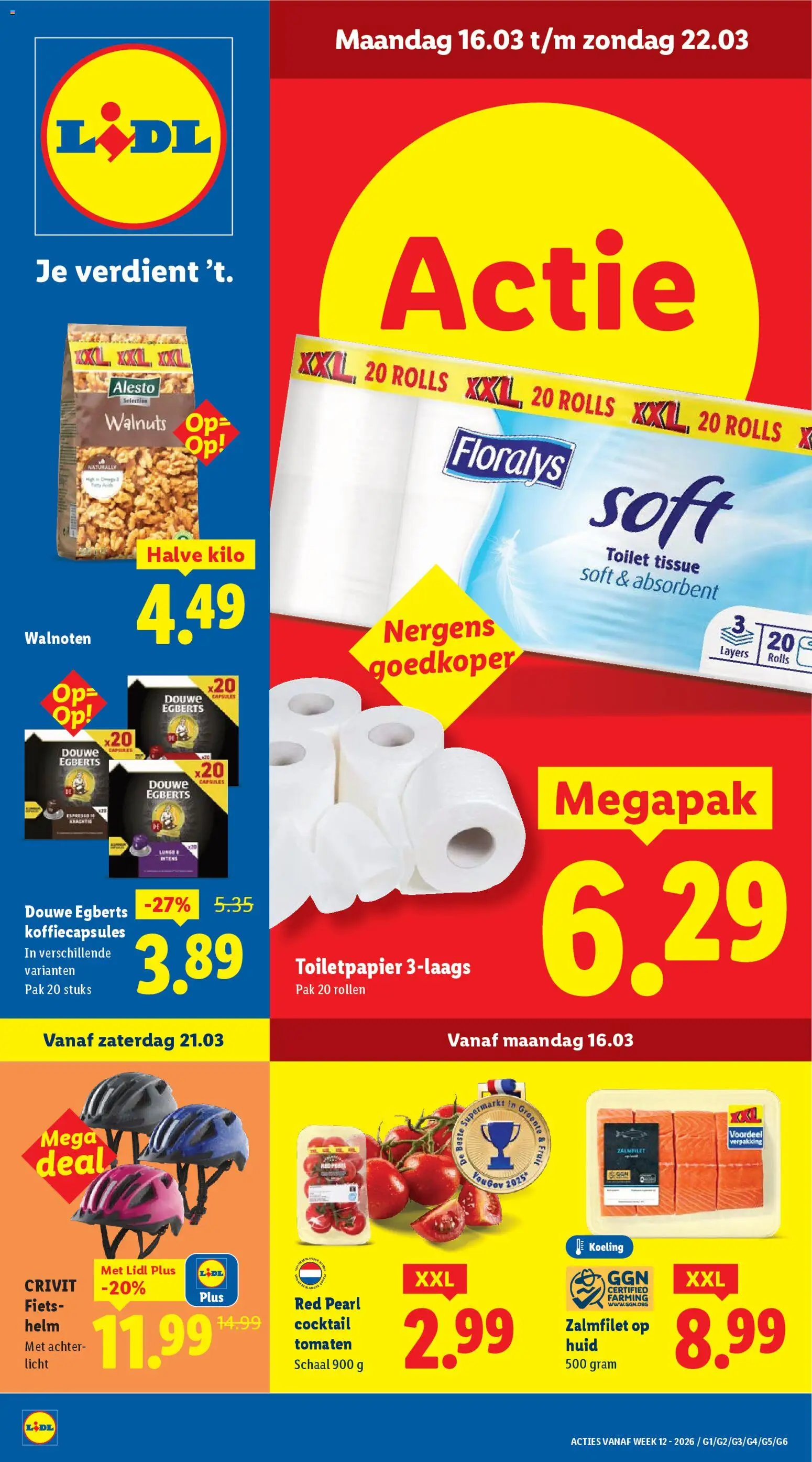 Lidl folder week 12  - pagina 1- geldig vanaf 16-03-2026