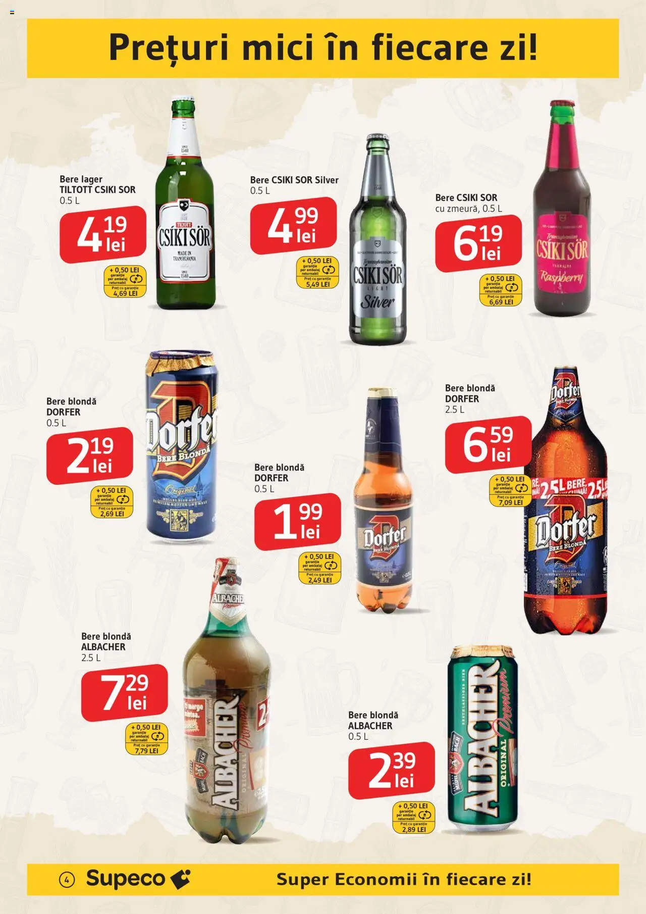 Supeco catalog - Bere - pagina 4- valabil de la 17.07.2025