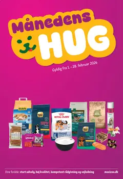 Forhåndsvisning Maxi Zoo - Månedsavis Februar gyldig fra 01/02/2026