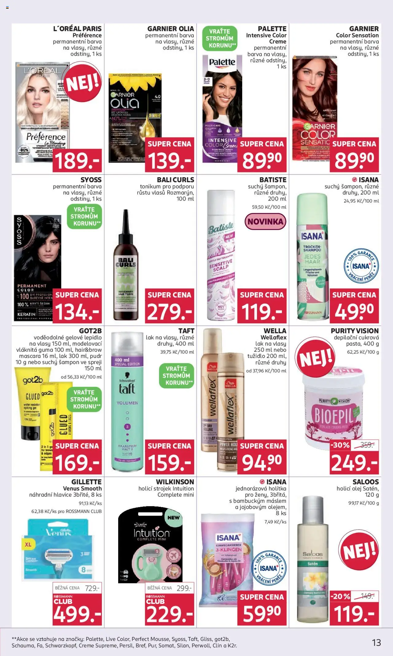 Rossmann leták - strana 13- platný od 16.07.2025