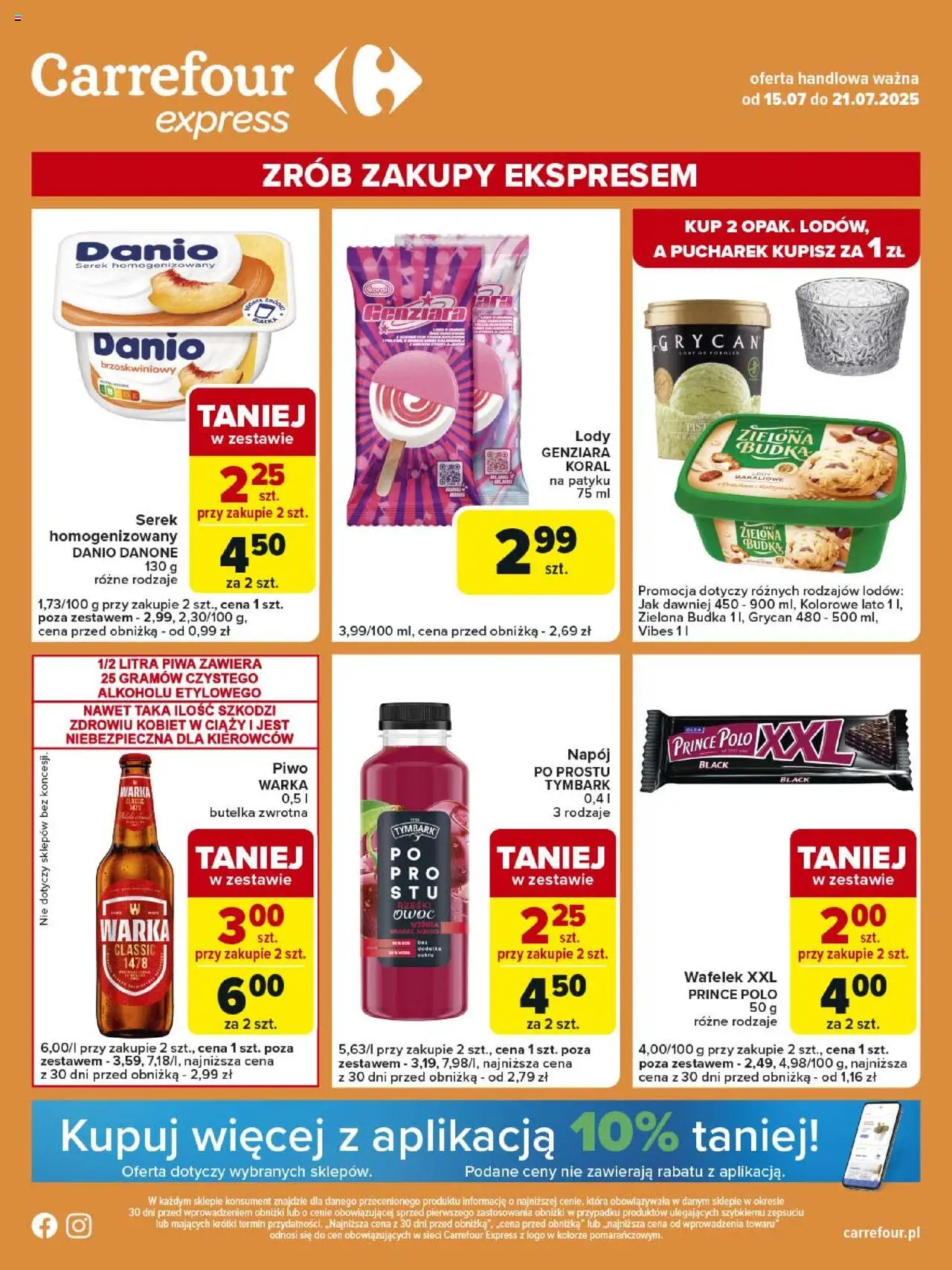 Carrefour Gazetka - Express - strona 1- ważny od 15.07.2025