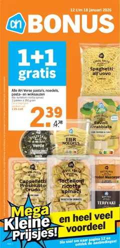 Albert Heijn - Folder week 3 geldig vanaf 12-01-2026