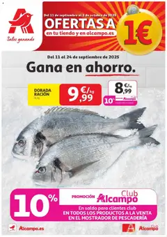 Vista previa del folleto Alcampo - Canarias válido desde 11/09/2025