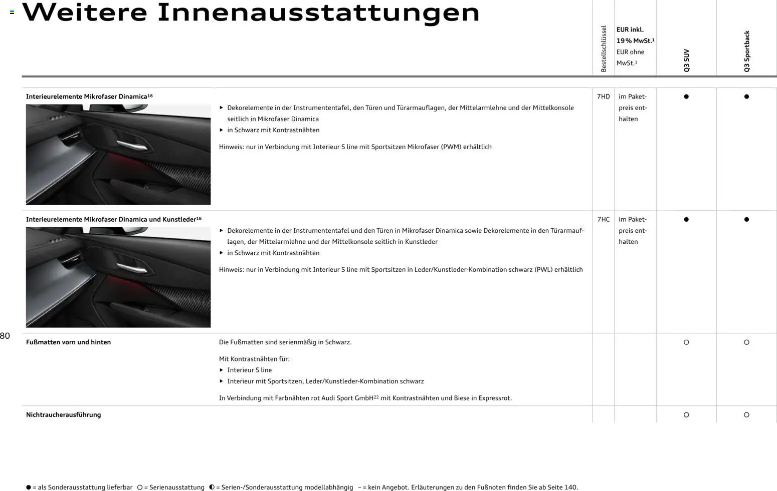 Audi Q3 - Seite 80 - gültig ab 29.01.2026