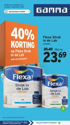 GAMMA - Folder geldig vanaf 08-09-2025