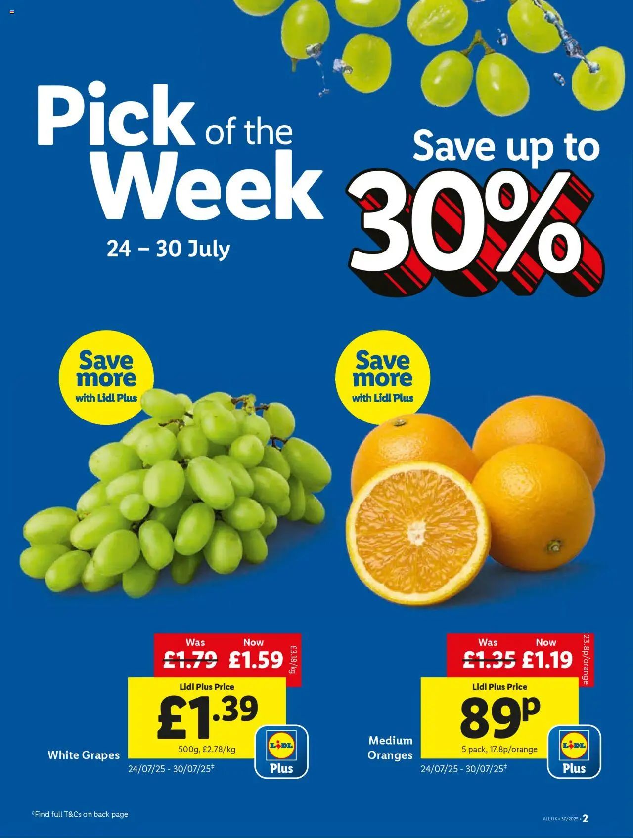 Lidl - Lidl Weekly Wales - page 2- valid from 24/07/2025