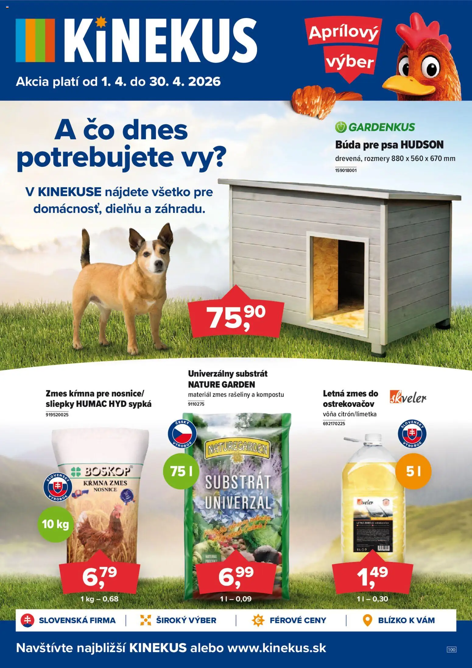 Kinekus leták - strana 1- platný od 01.04.2026