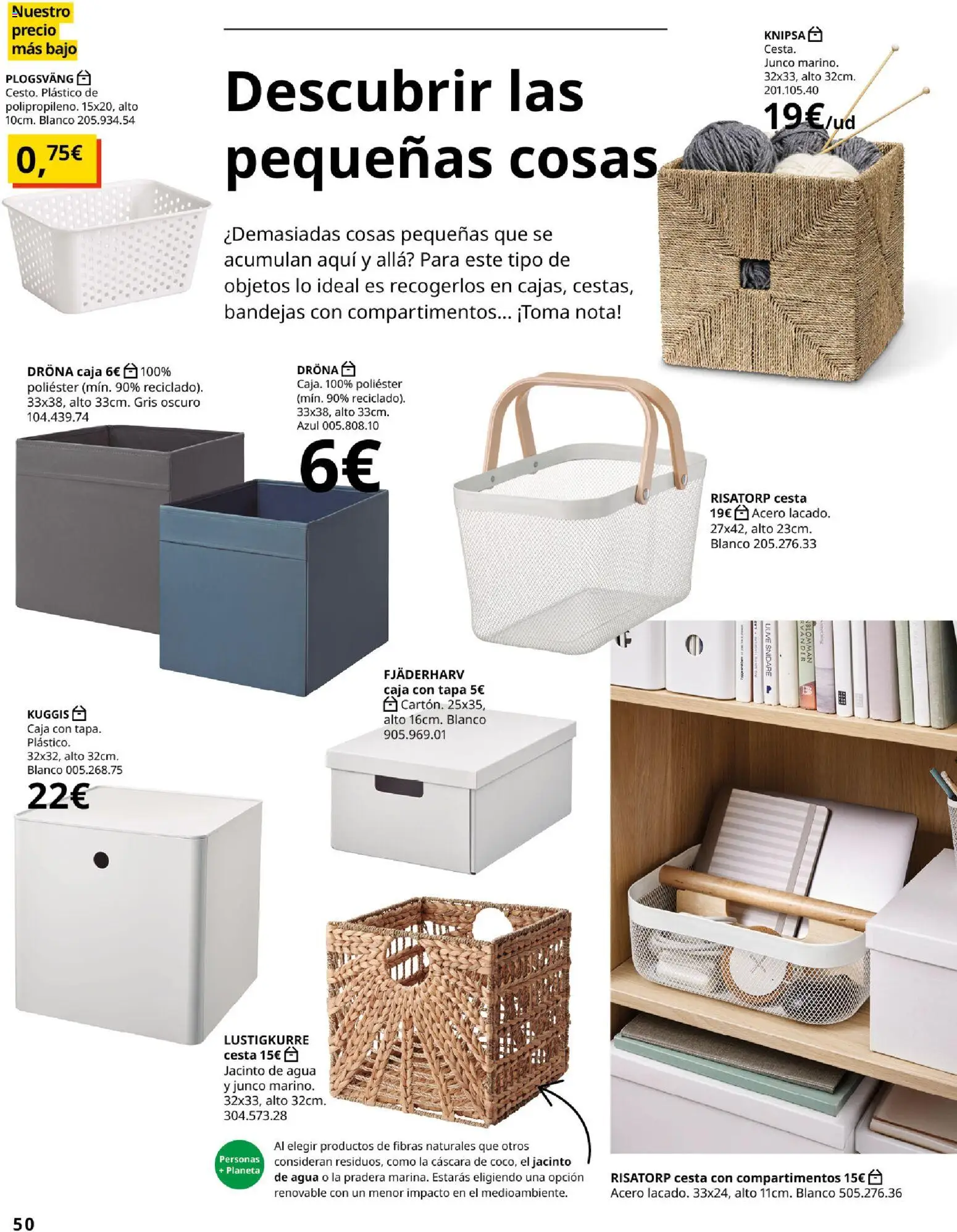 Catálogo IKEA Organización en el hogar - Página de 50 - Válido desde 15/01/2026