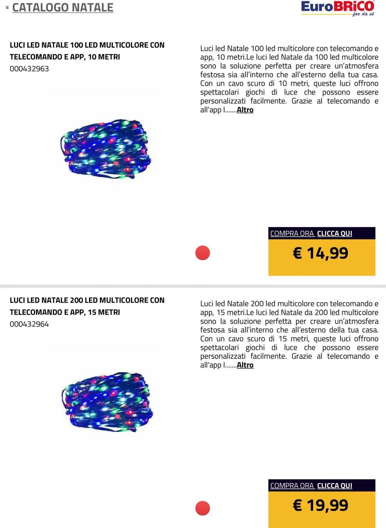 Eurobrico Natale catalogo - pagina 28 - valido dal 23/07/2025