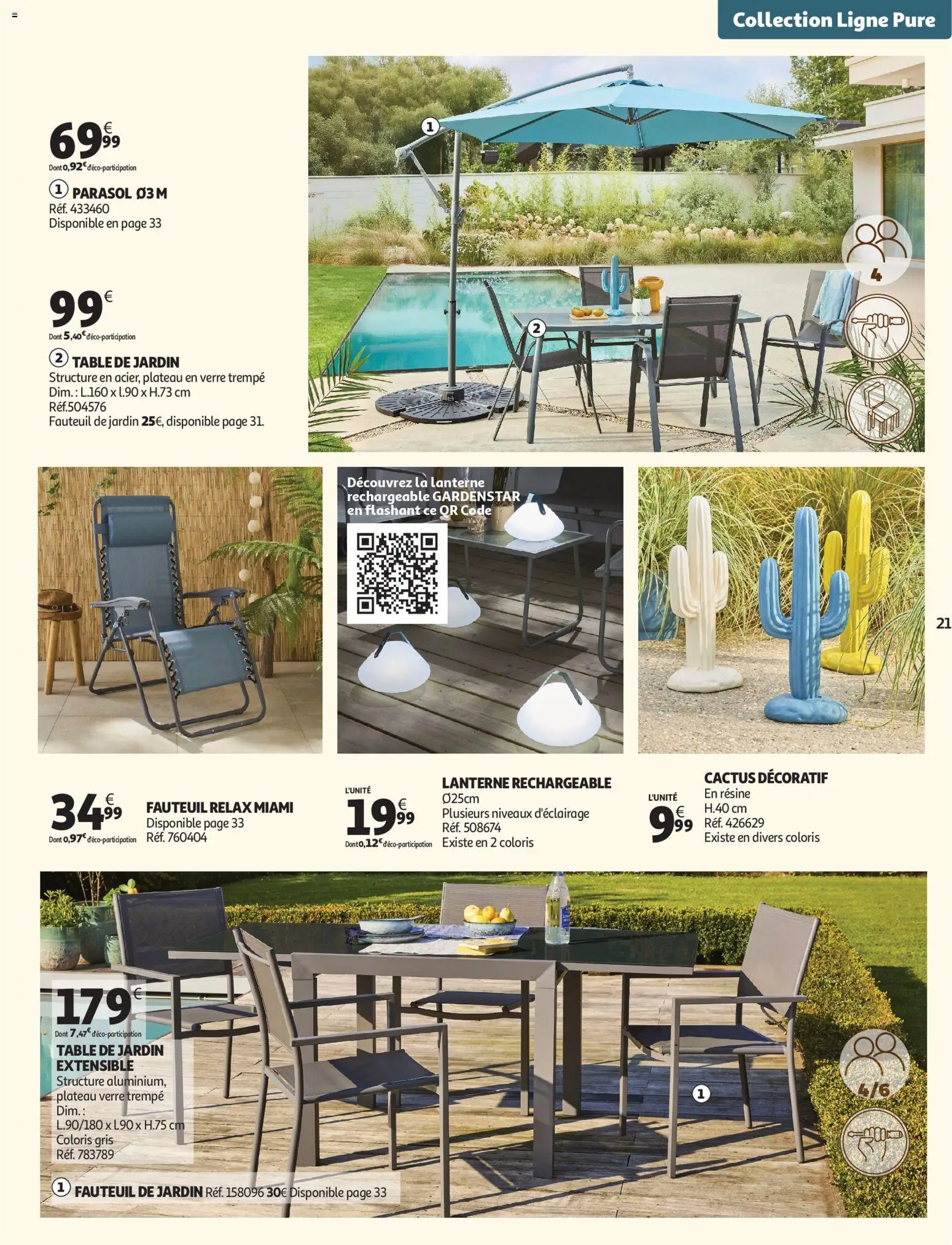 Auchan - Jardinage, meubles jardin - page 21- valid from 03/03/2026