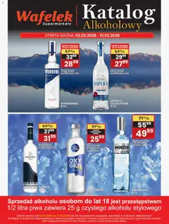 Podgląd Wafelek gazetka alkoholowa ważny od 02.03.2026