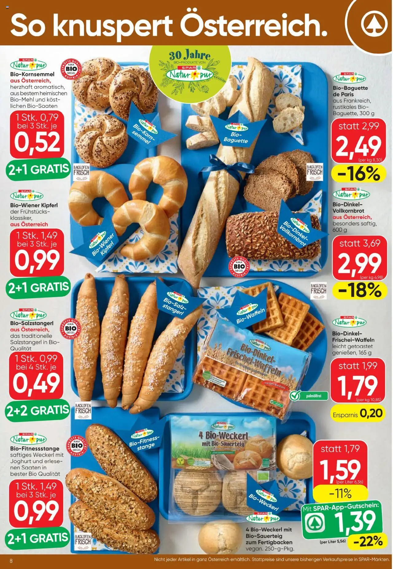 Spar Flugblatt - Seite 8- gültig ab 17.07.2025