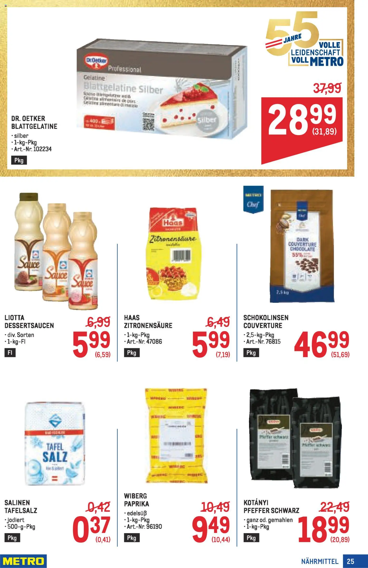 Metro angebote Profi - page 25- valid from 16.04.2026