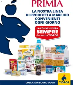 Anteprima Tigros Primia catalogo valida dal 02/09/2025