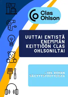 Esikatselu Clas Ohlson tarjoukset voimassa alkaen 03/03/2026
