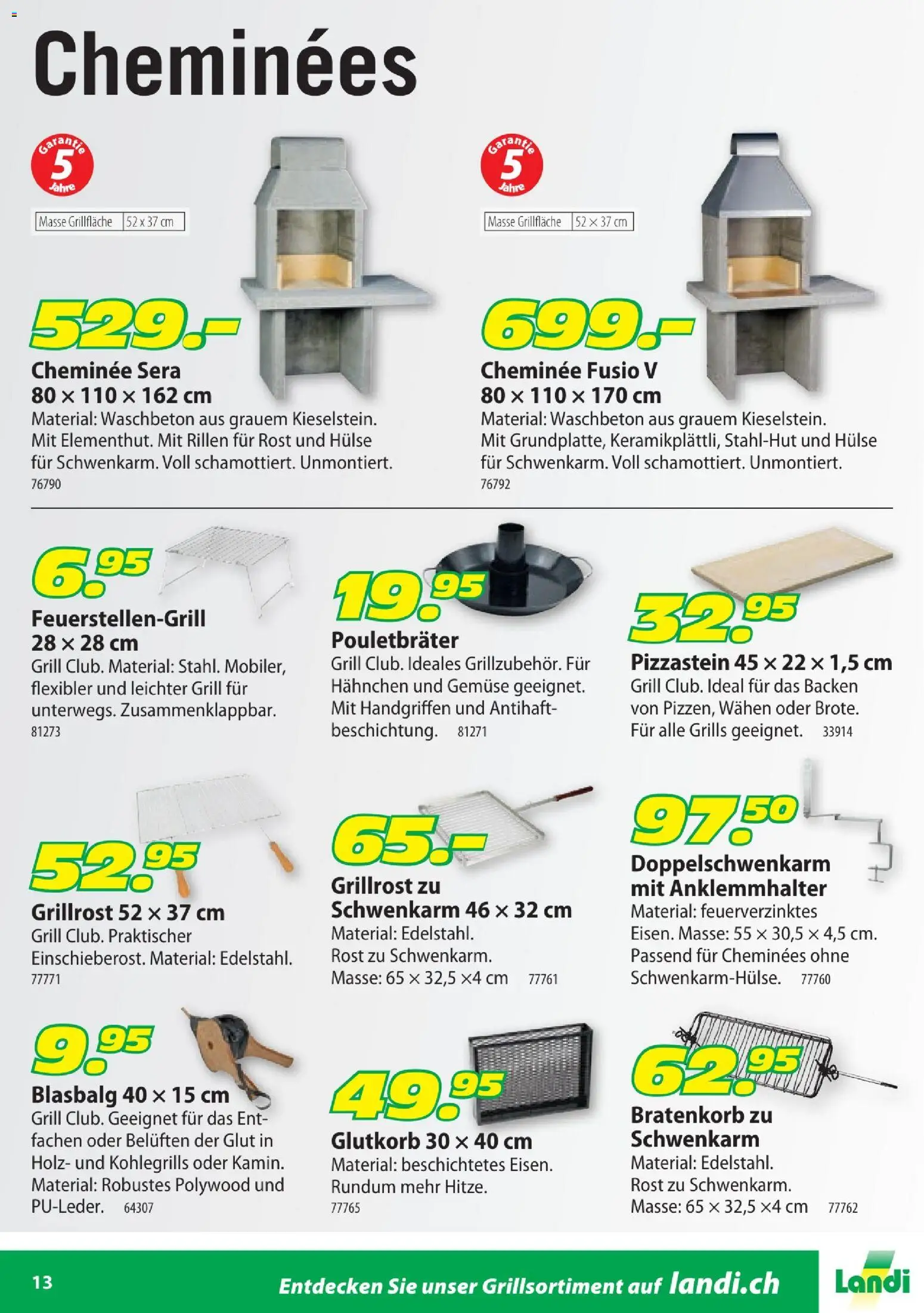 Landi Aktionen Grillmomente - page 13- valid from 30.01.2026