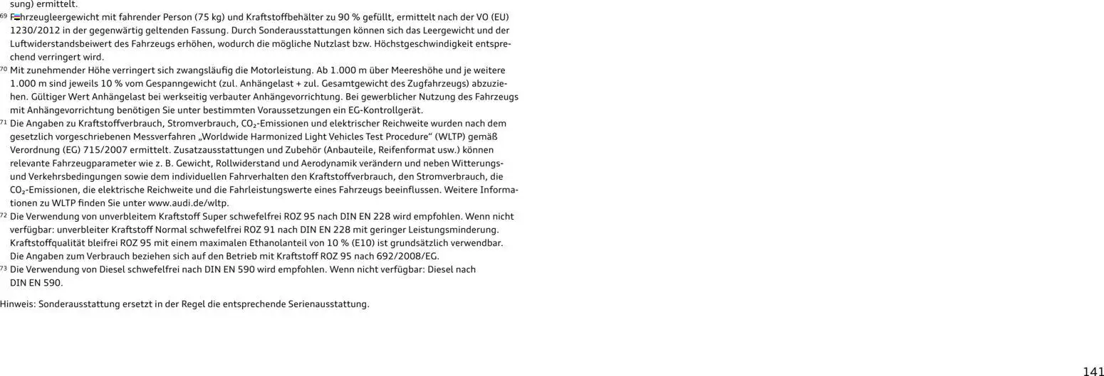 Audi Q3 - Seite 141 - gültig ab 09.01.2025