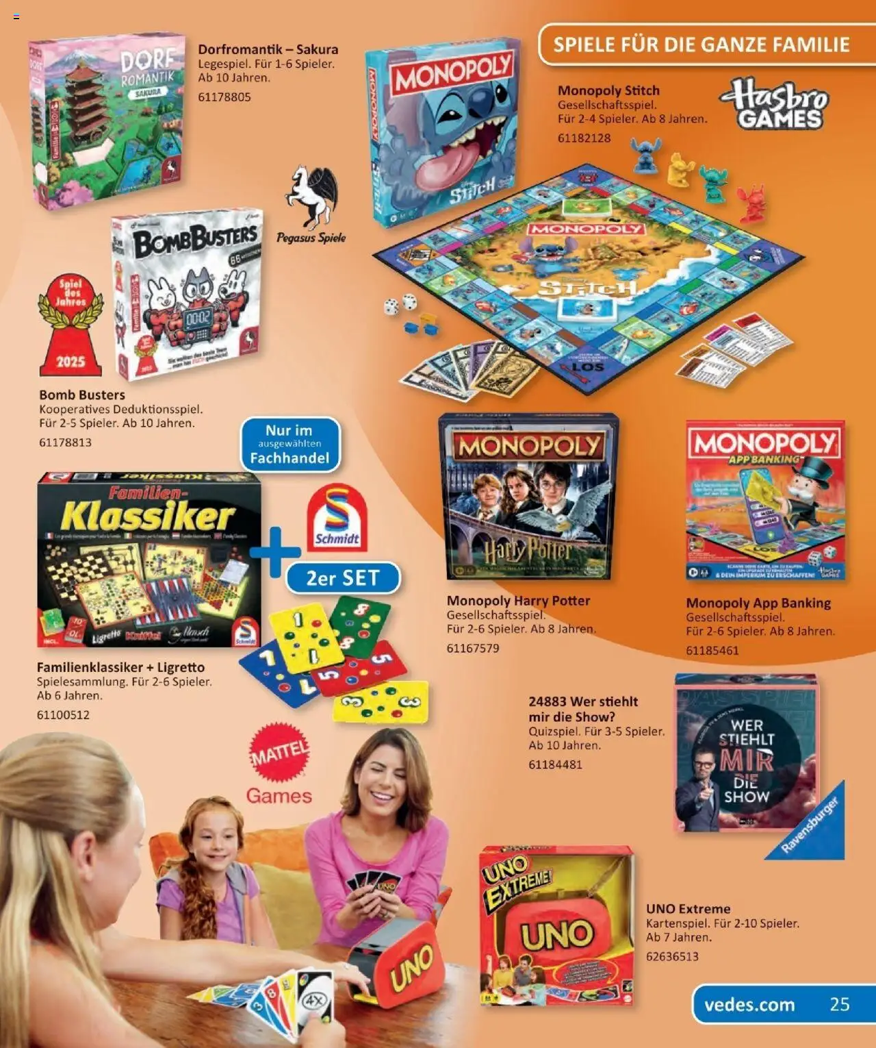 Vedes - Preise Online  - Seite 25 - gültig ab 18.09.2025