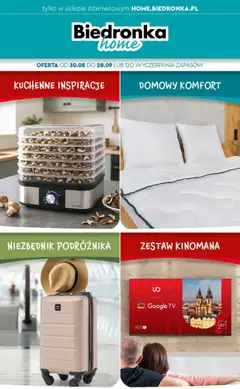 Podgląd Biedronka gazetka - Home ważny od 30.08.2025