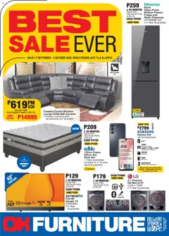 Preview OK Furniture - Botswana Specials valid from 17/09/2025