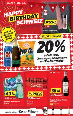 Vorschau Denner Aktionen gültig ab 29.07.2025