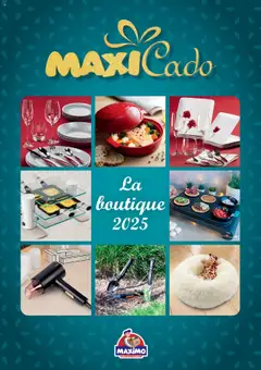 Aperçu Maximo - La boutique Maxicado 2025 valable à partir du 01/01/2025