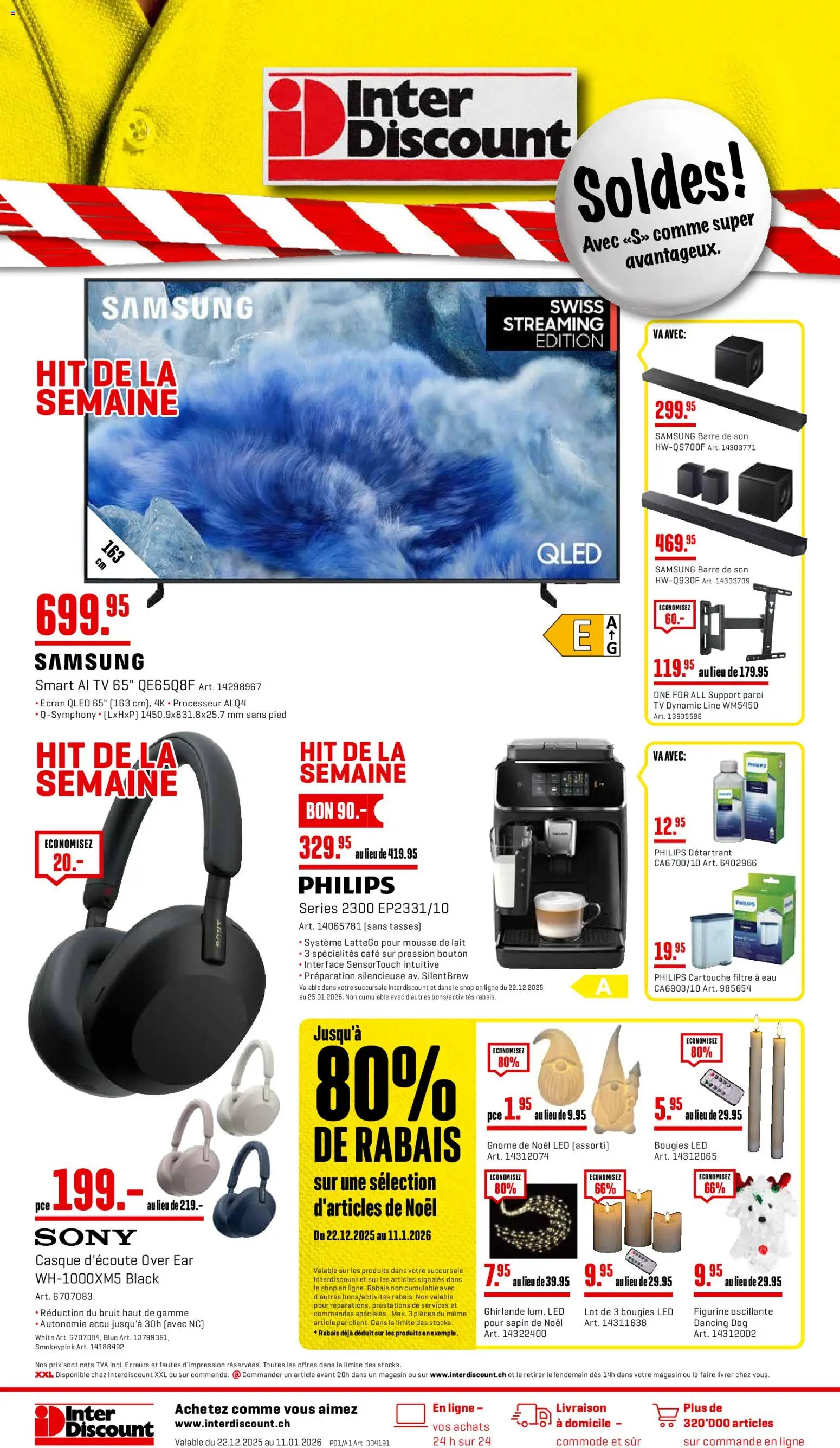 Interdiscount Aktionen FR - Seite 1- gültig ab 22.12.2025