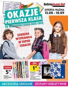 Podgląd Intermarche Gazetka - Okazje pierwsza klasa ważny od 13.08.2025
