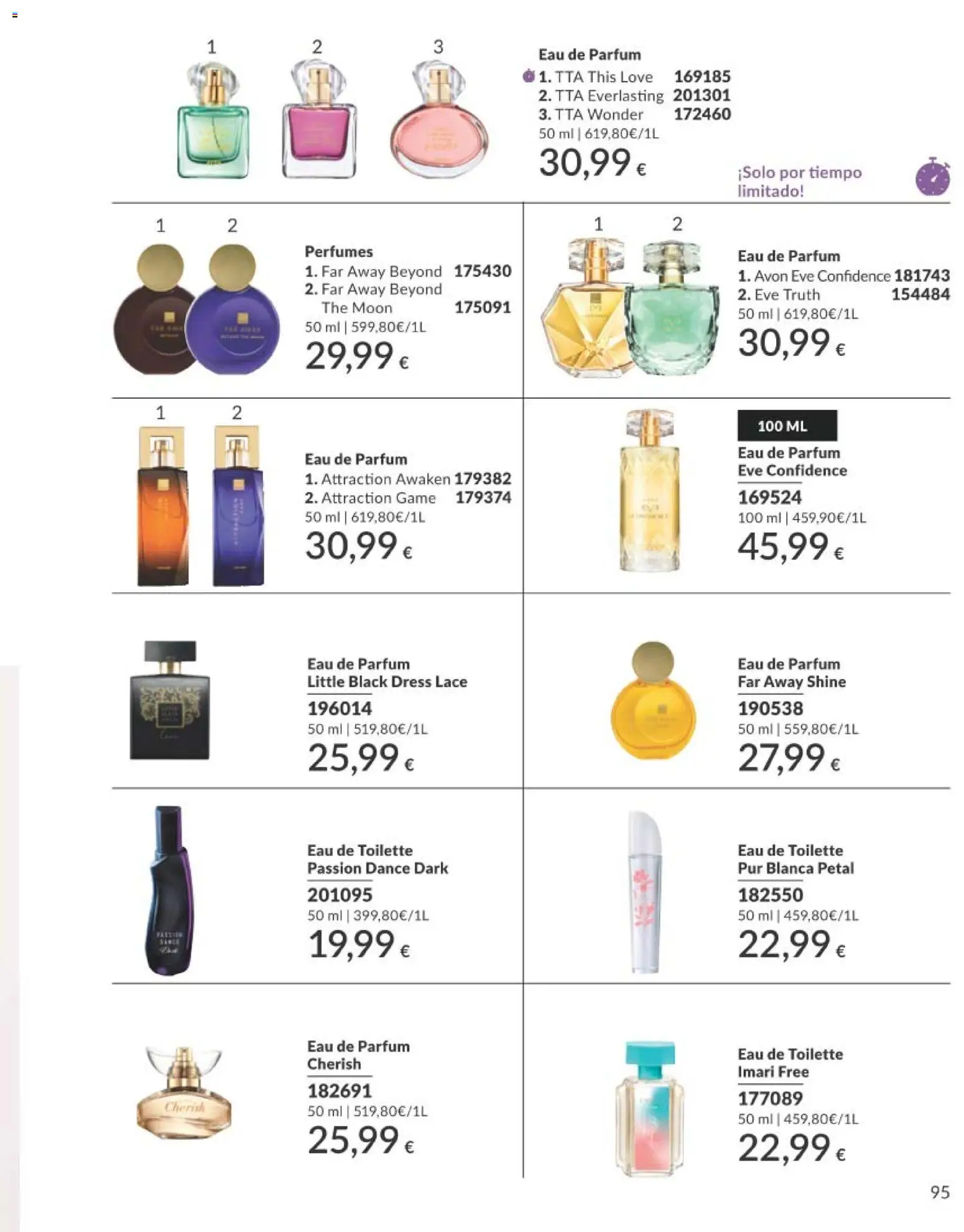 Catálogo AVON campaña 4 - Página de 95 - Válido desde 01/04/2026