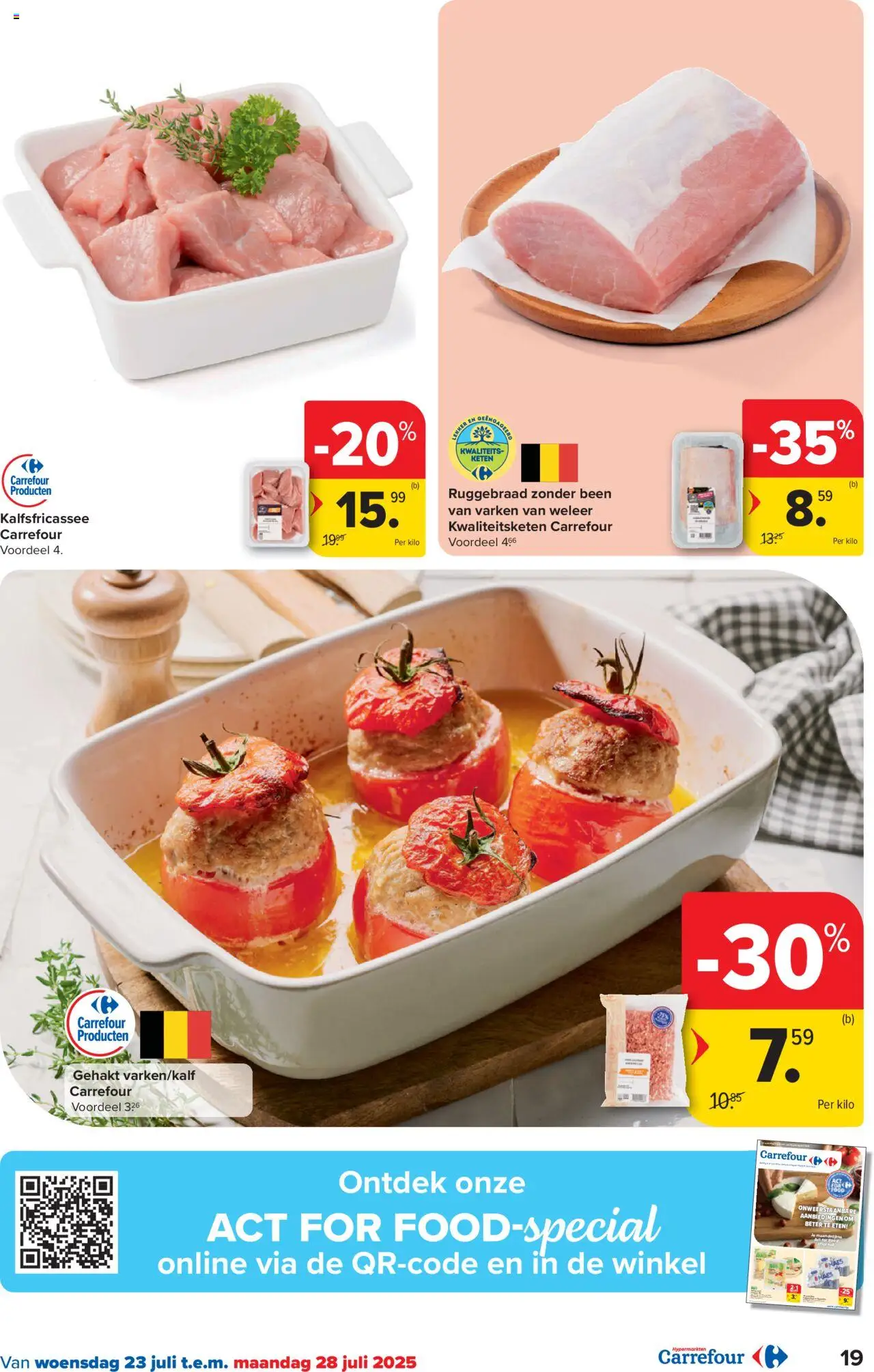 Carrefour folder week 30 - pagina 19- geldig vanaf 23/07/2025