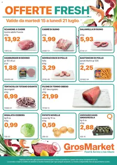 Anteprima Sogegross Offerte Fresh catalogo valida dal 15/07/2025