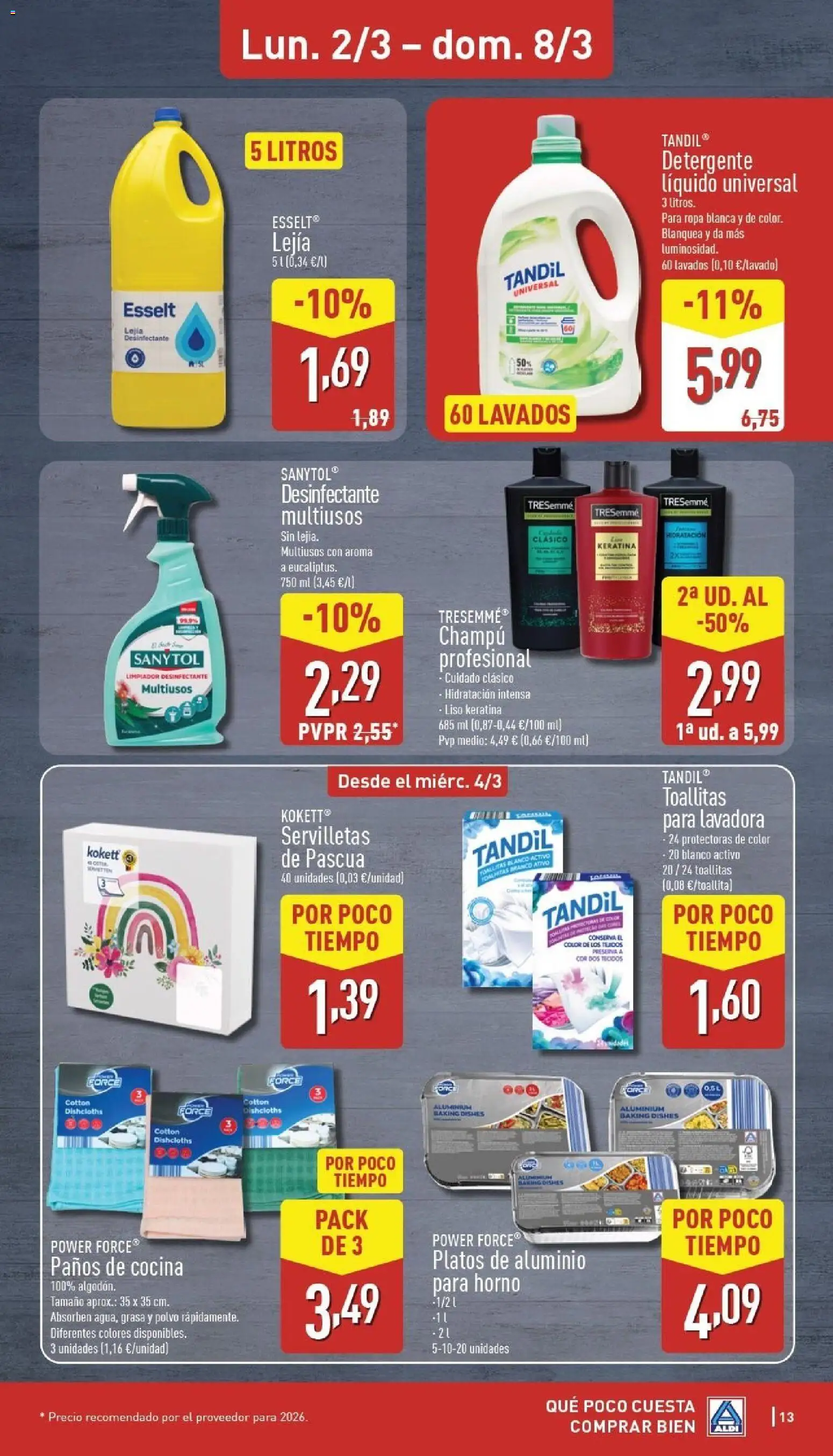 Aldi folleto Canarias - Página de 13 - Válido desde 02/03/2026