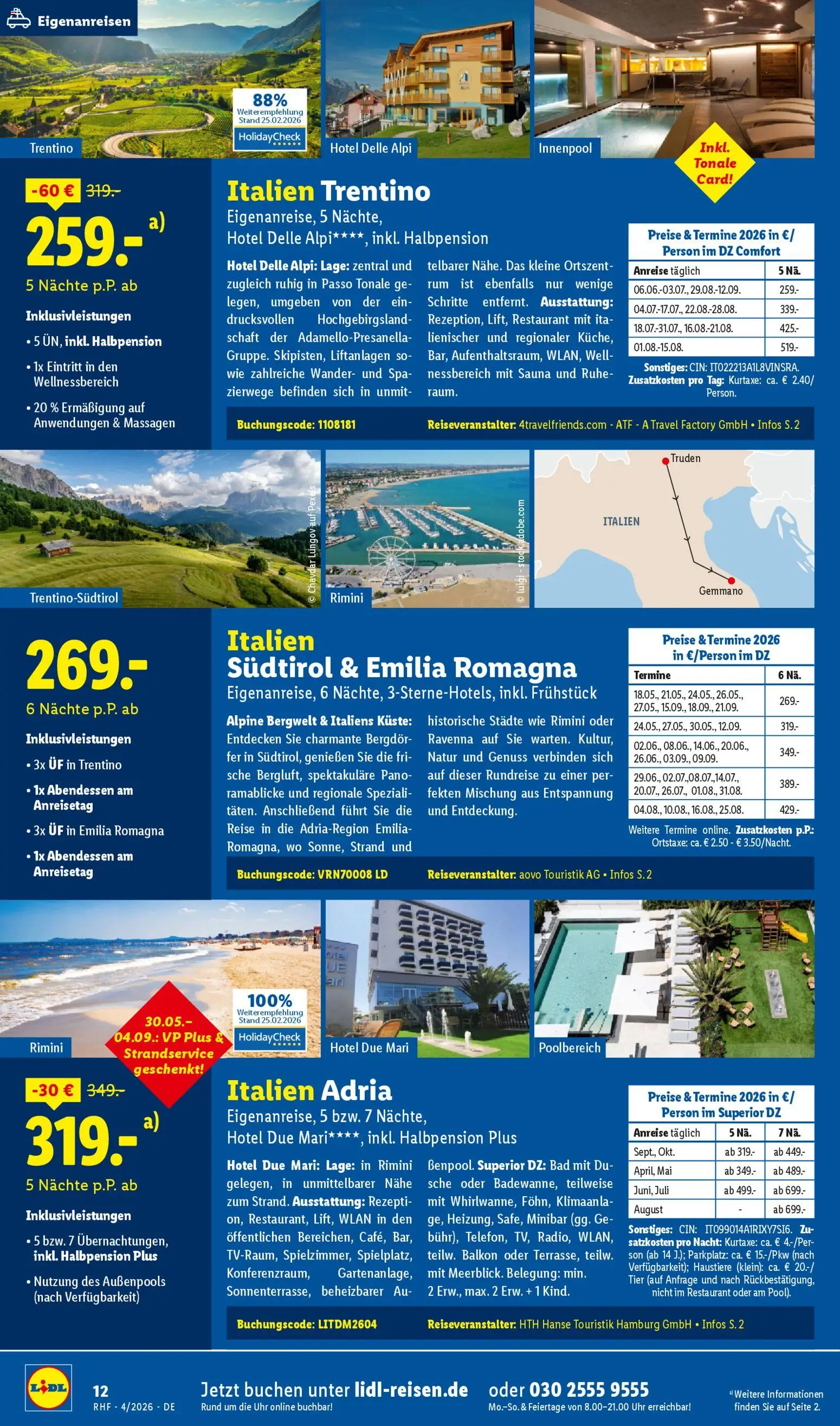 Lidl Reisen Prospekt 	 - Seite 12 - gültig ab 28.03.2026