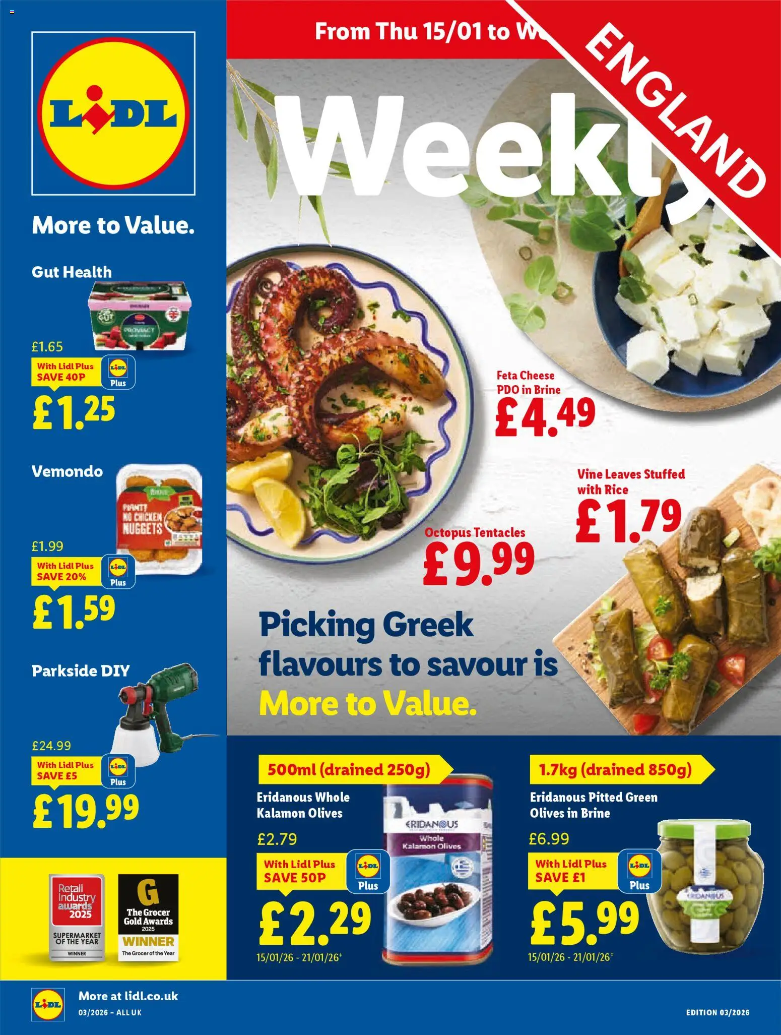 Lidl - Lidl Weekly - page 1- valid from 15/01/2026