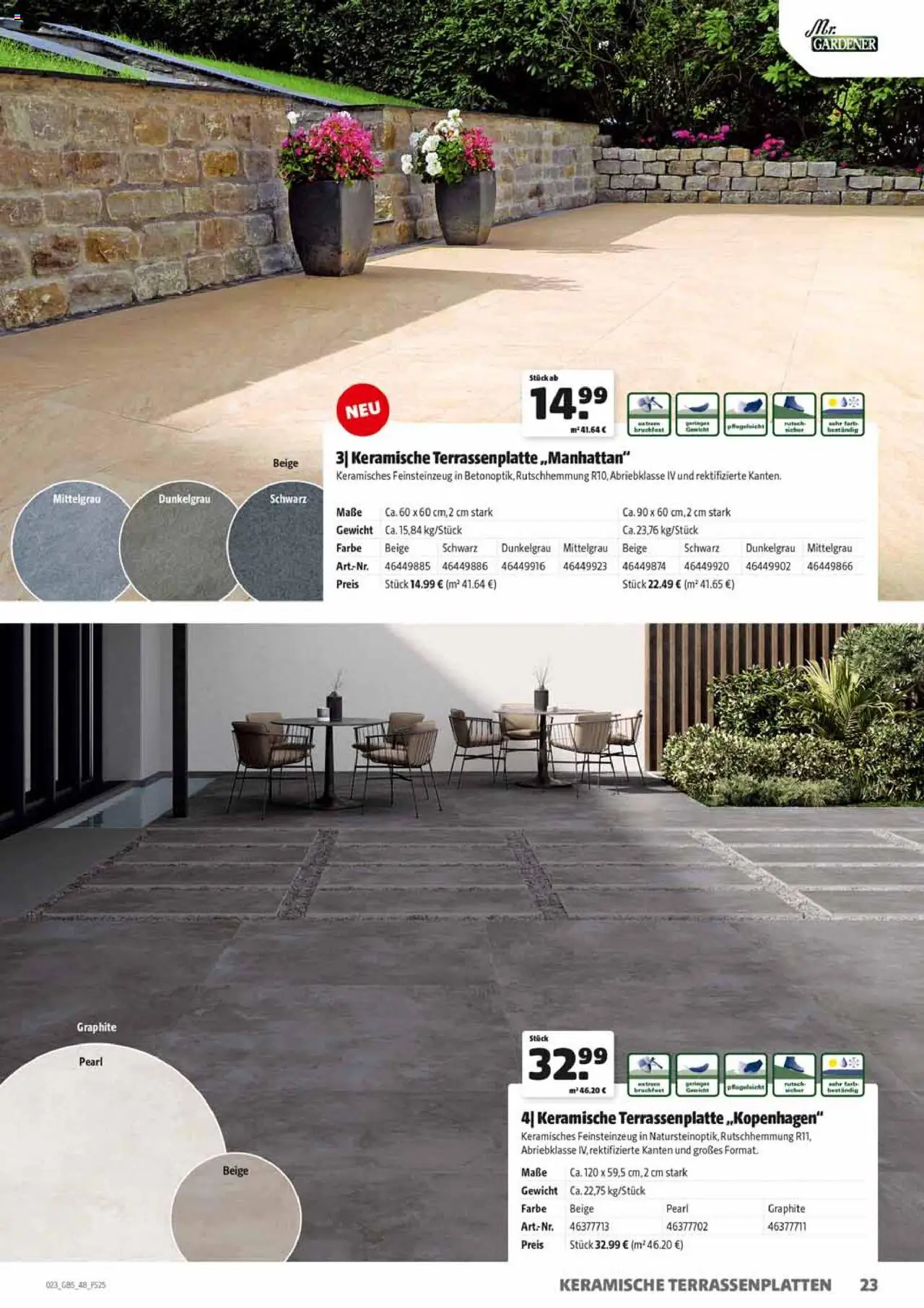 HERKULES Gartenbaustoffe - Seite 23 - gültig ab 15.09.2025